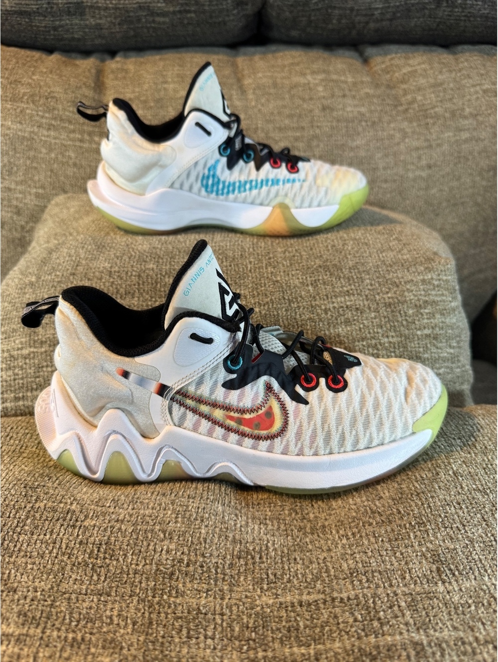 Nike Giannis Immortality GS Force Field Basketball Shoes Size 5Y